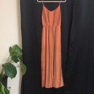 Orange and Army Green Jumpsuit